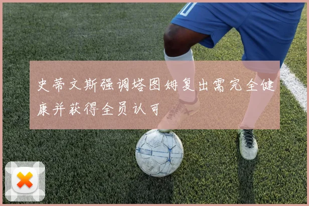 史蒂文斯强调塔图姆复出需完全健康并获得全员认可